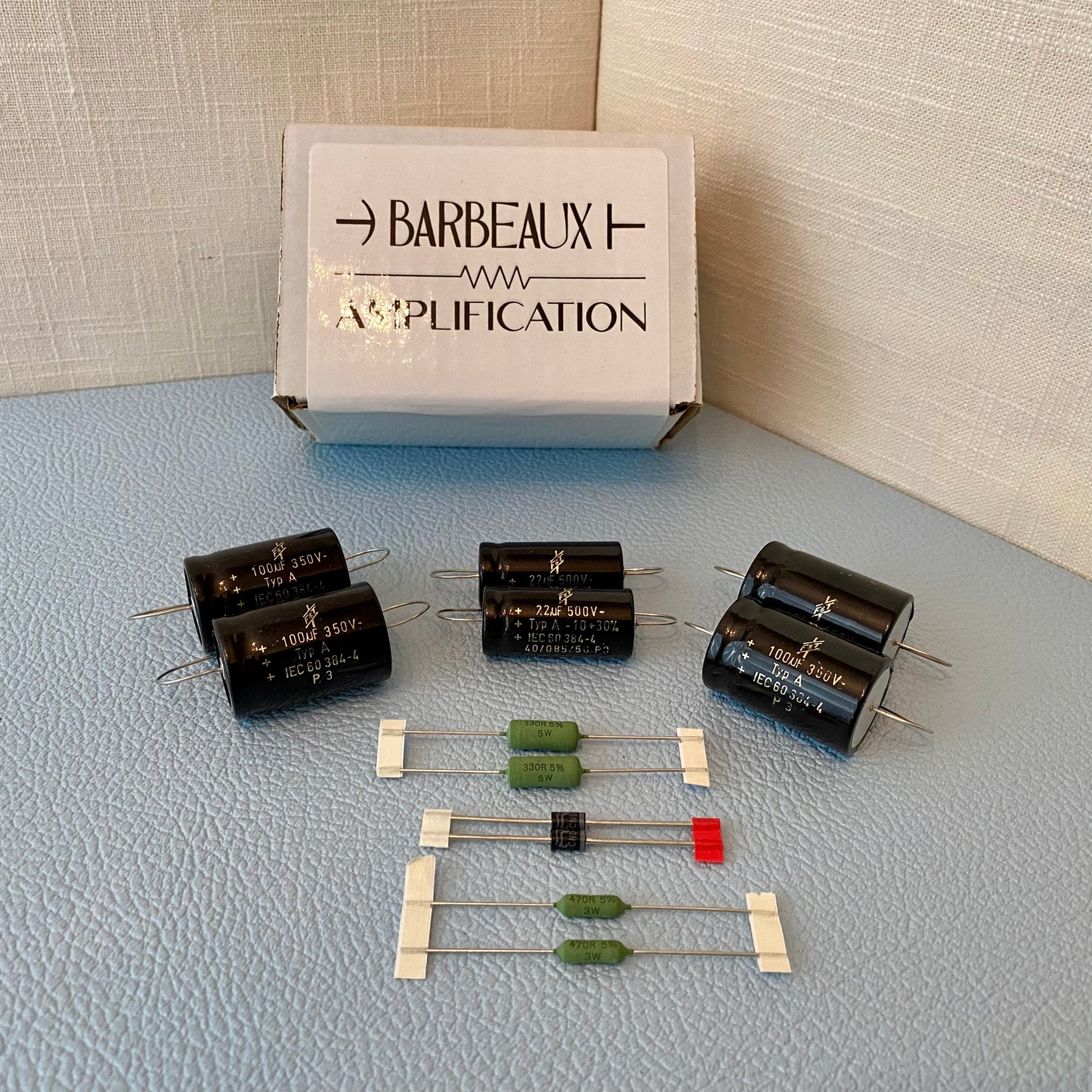 Fender Blues Deluxe / Deville Power Supply Capacitor Kit