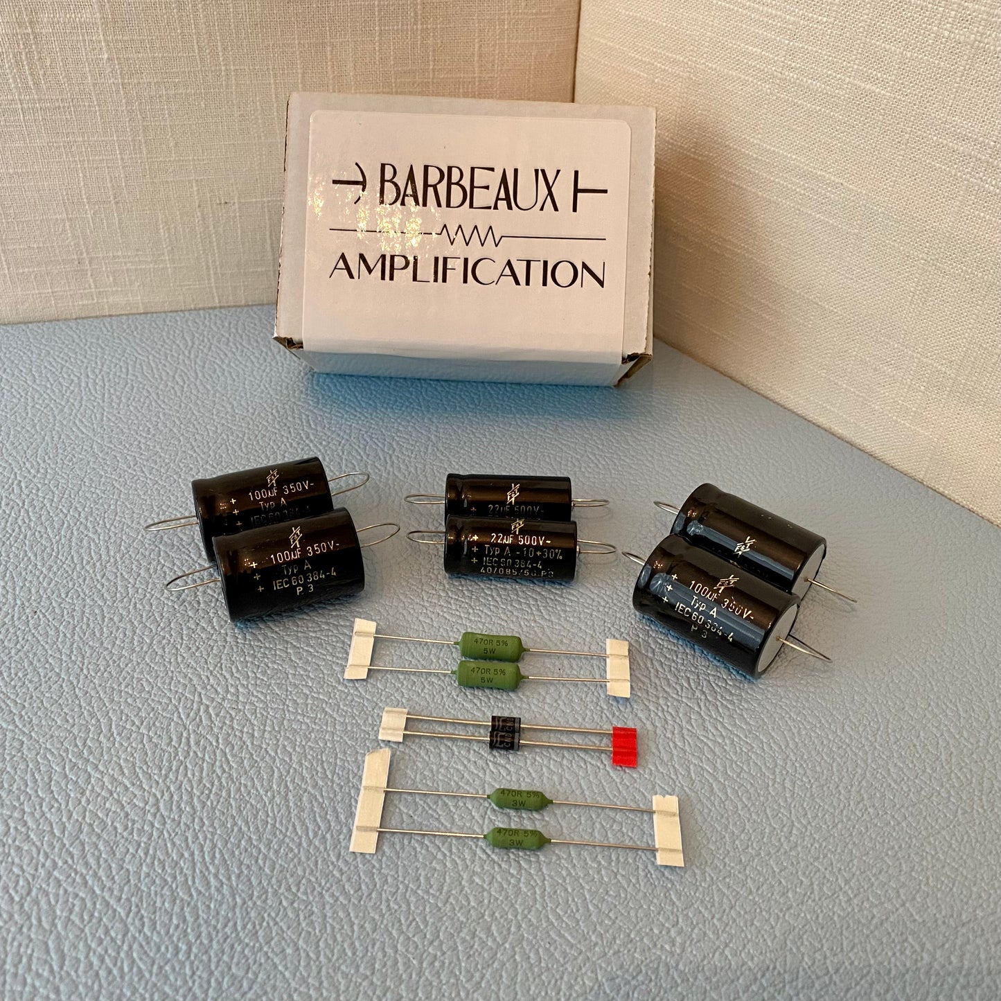 Fender Blues Deluxe / Deville Power Supply Capacitor Kit