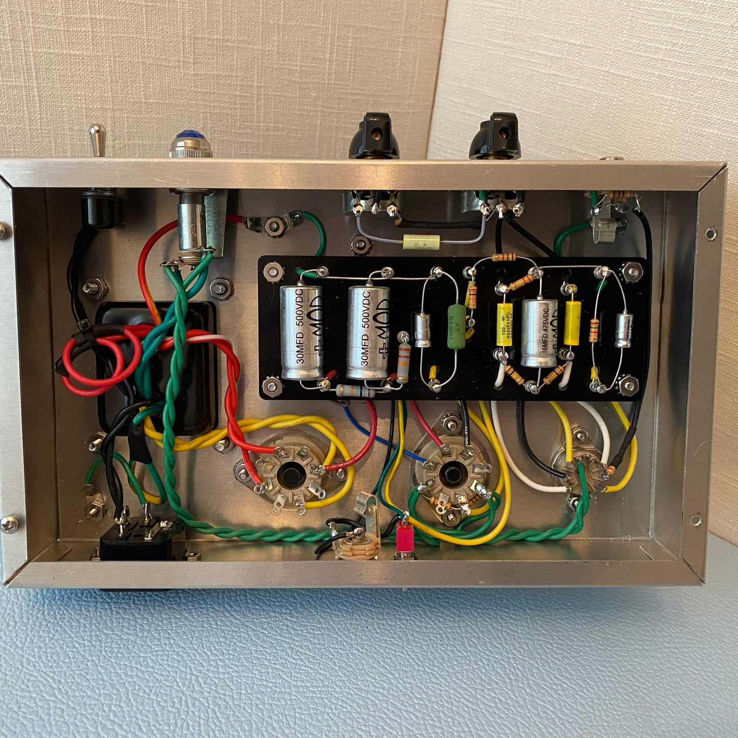 One-Off Build | 5W Tweed Princeton 5F2-A | Desktop Head