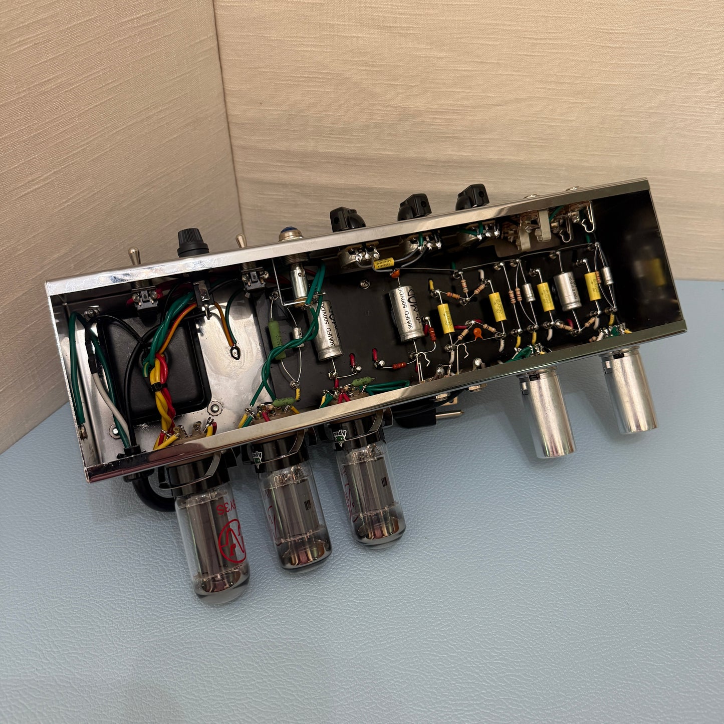 5D3 Tweed Deluxe Clone Chassis | Stock Circuit w/ Layout & Longevity Improvements